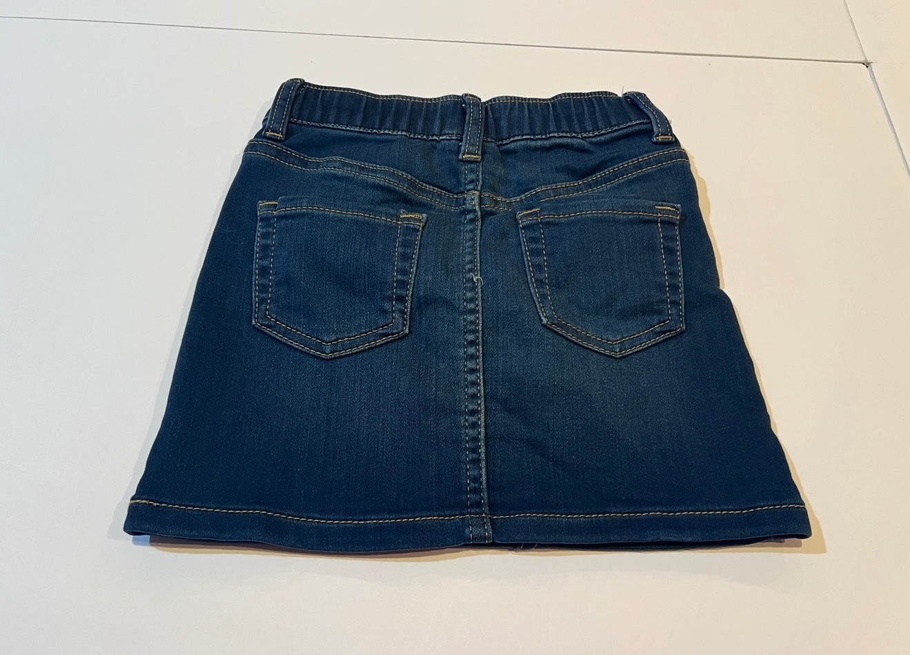 #180 Girls 4 NWT Cat & Jack Knit Denim Jean Skirt - 2 available