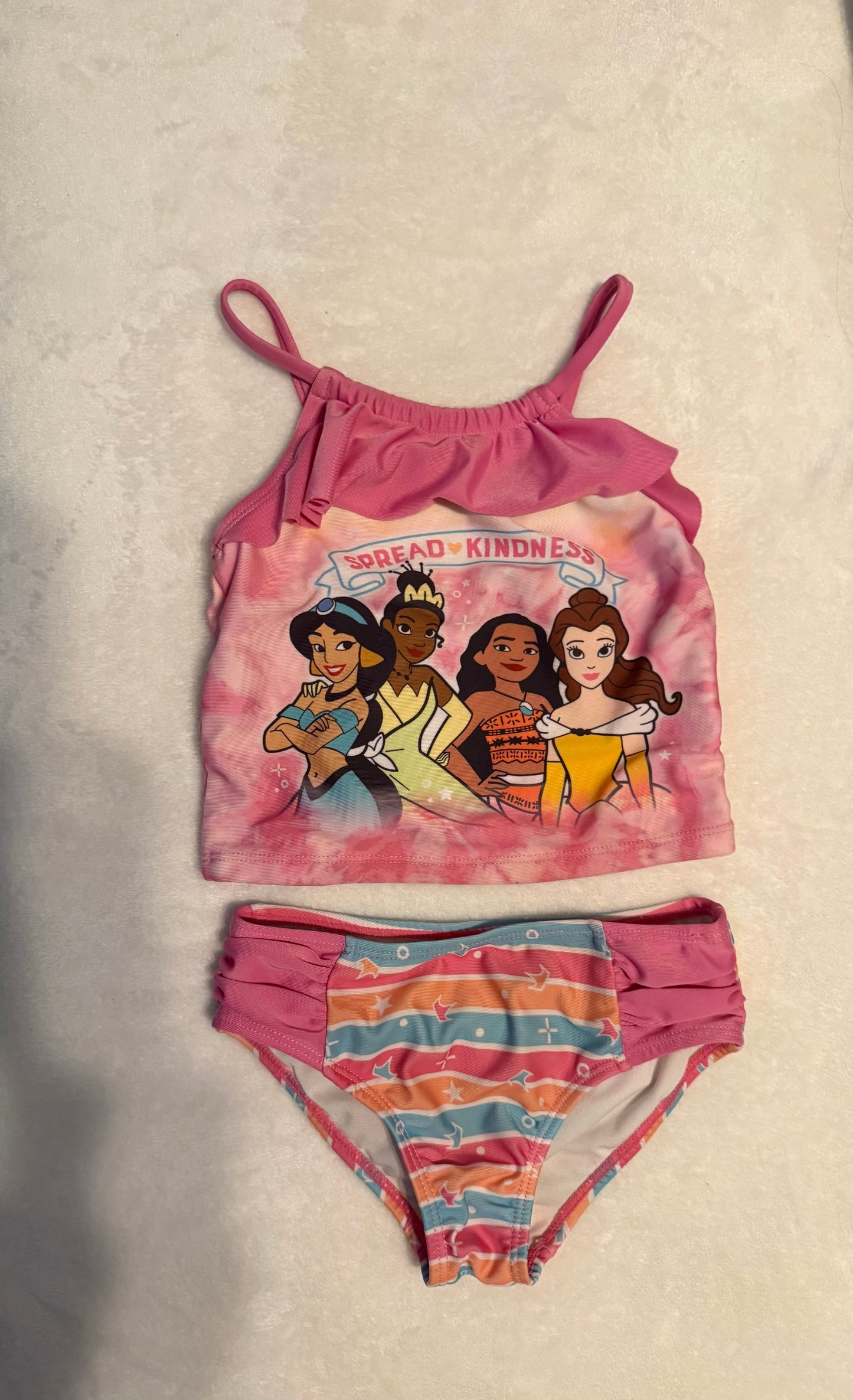 Seller #182 Girls Disney Size 4 Princess Bathing Suit