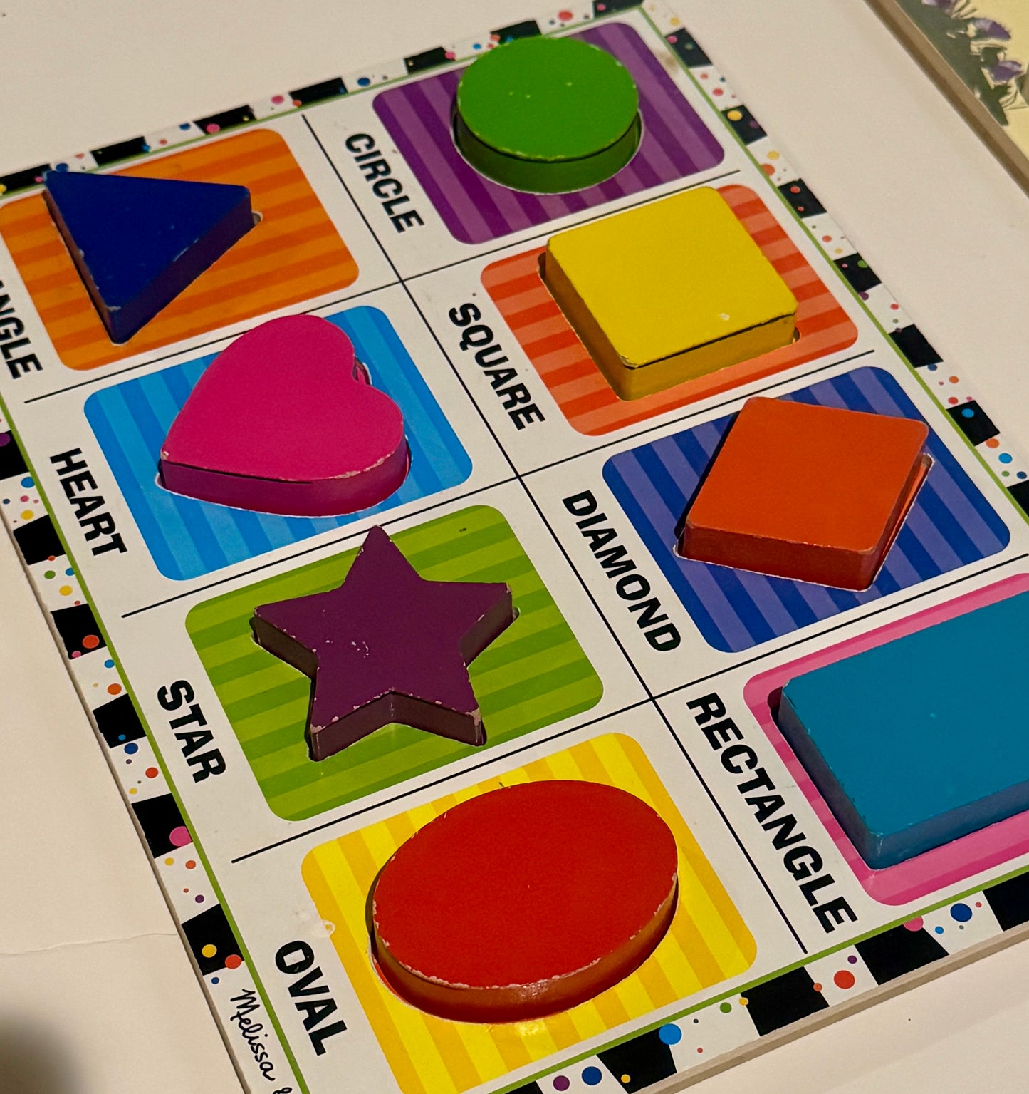 #187 Melissa and Doug and Disney Toddler Chunky Puzzles