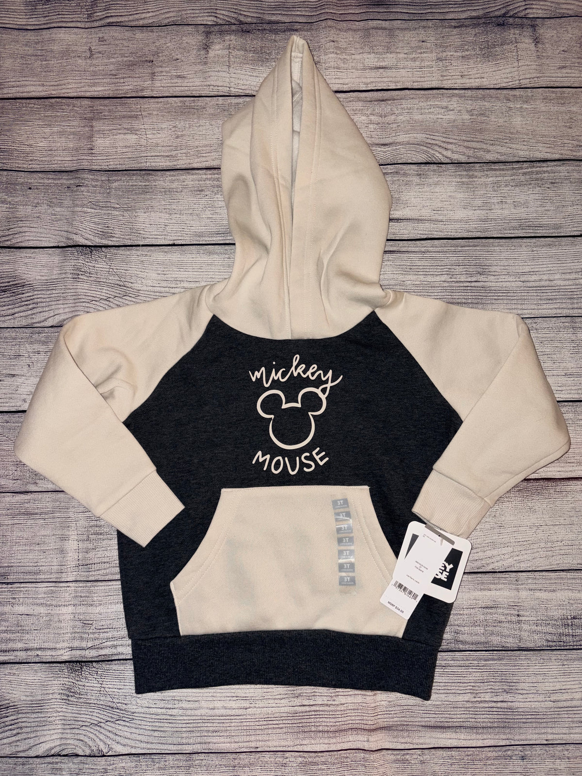Seller 124 NEW Disney 3T Mickey Mouse Hoodie