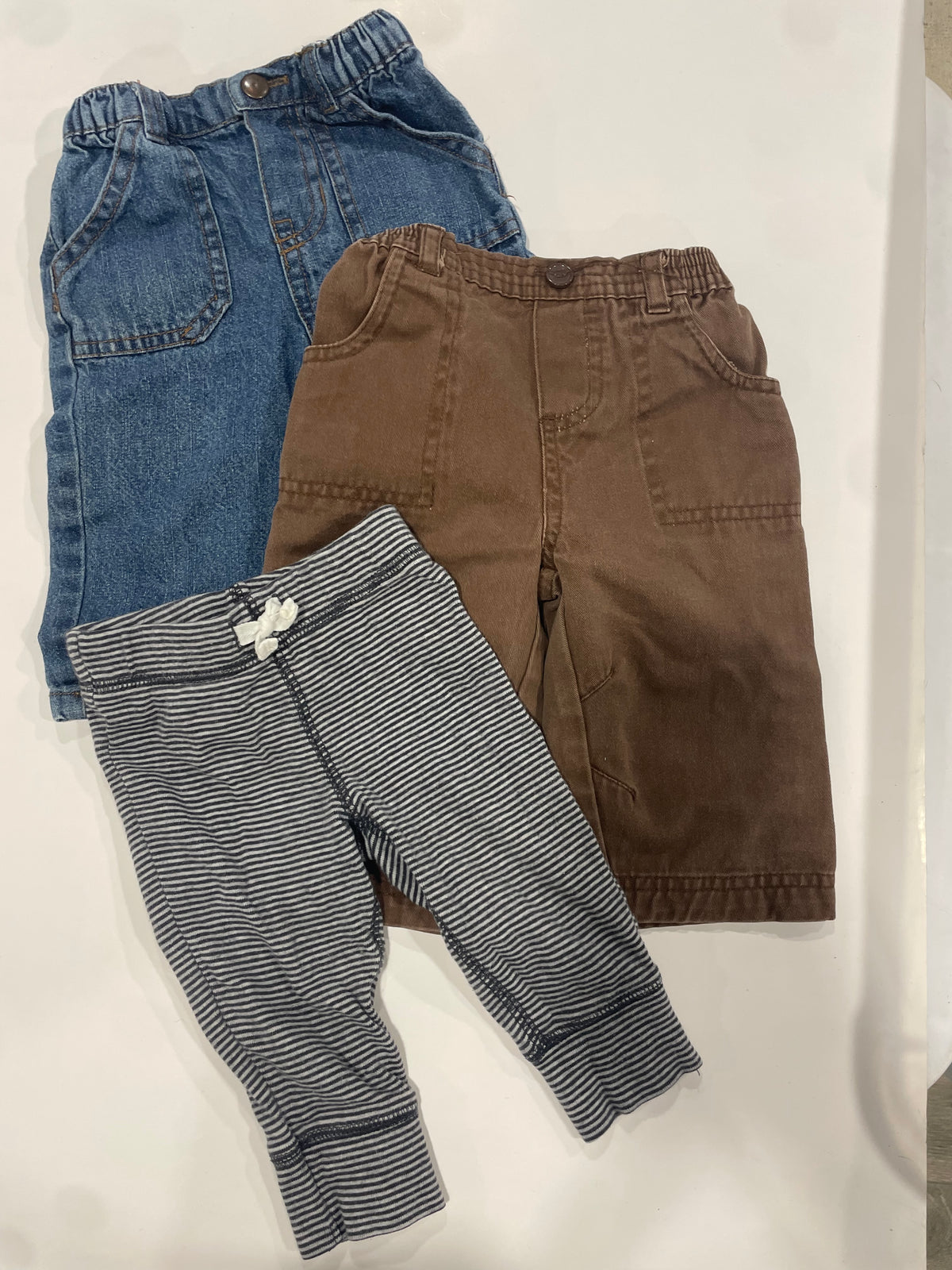 #83 Boys 6m pants lot