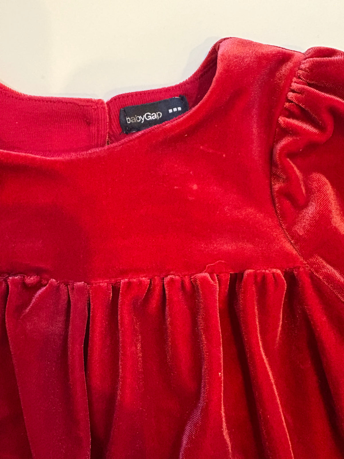 Seller 186 - Baby Gap Girls Red Dress - 18-24 Months