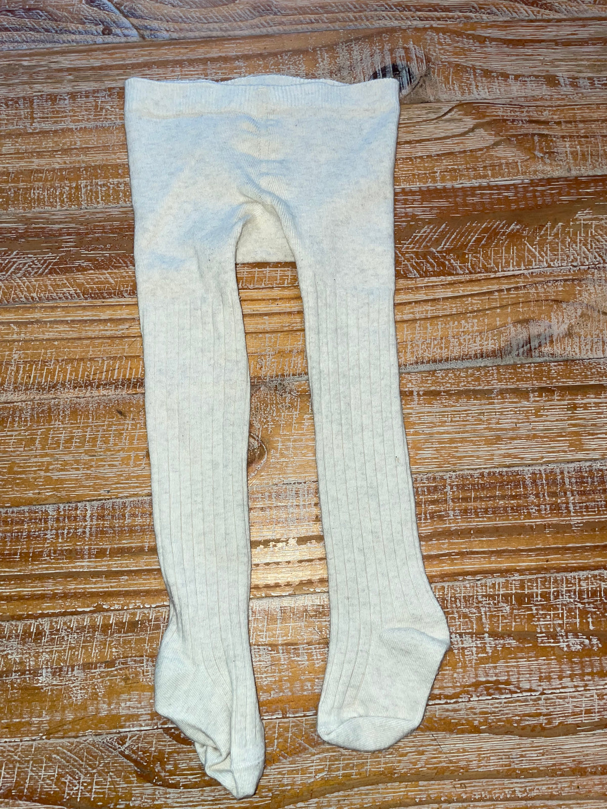 #4 Carter's Beige Tights Girls 2-4T