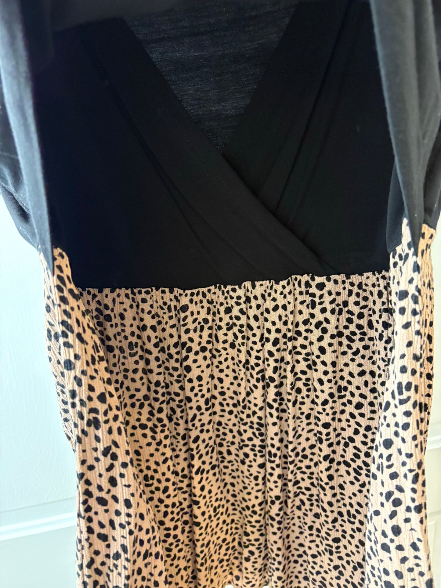 Seller 189 Women's XL Latched Mama Animal Print Babydoll Nursing Tee EUC