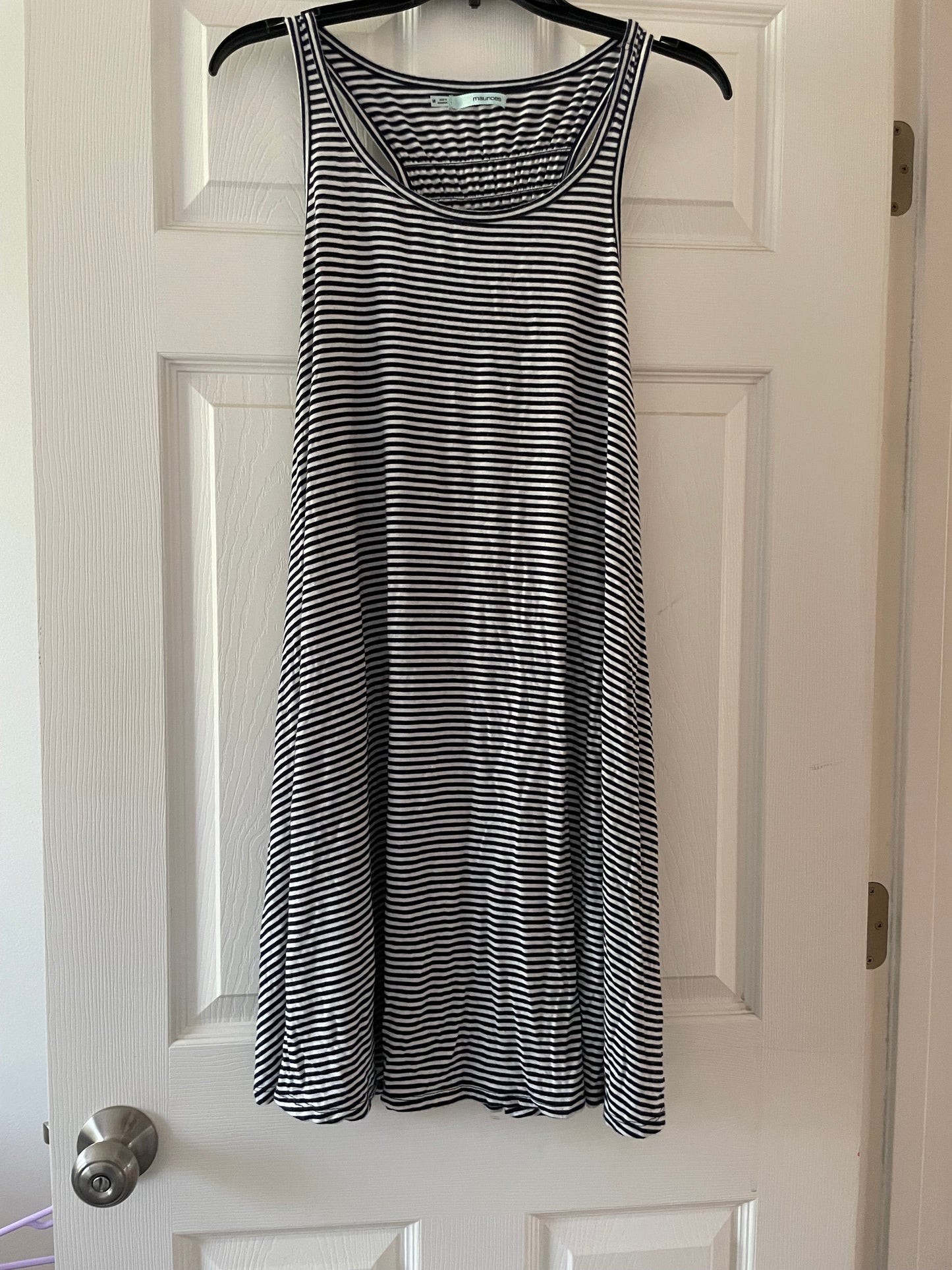 #3 Maurice’s stripped maternity dress womens size M