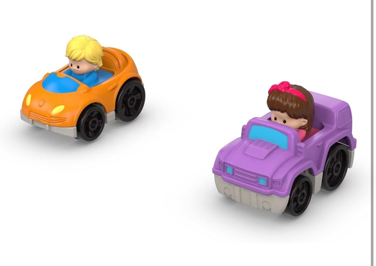 #180 Fisher price Little people Sit n Stand Skyway 2 in 1 vehicle racing playset