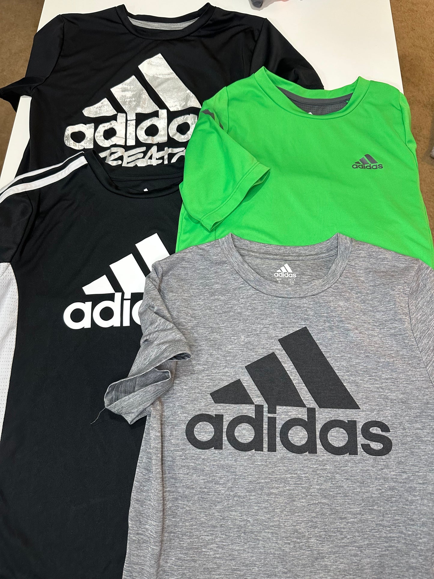 #23 (reduced) boys Adidas T-shirt lot youth small