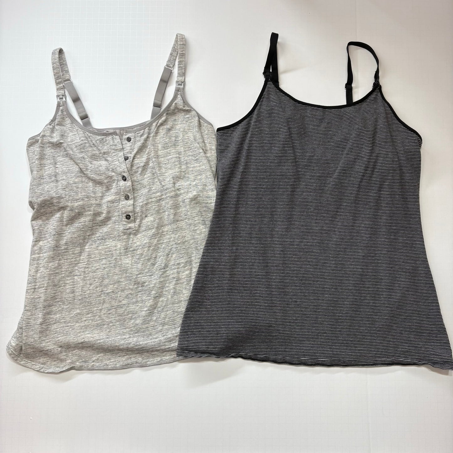 Seller 189 Women's Large Gilligan & O'Malley Nursing Cami Bundle (2) GUC