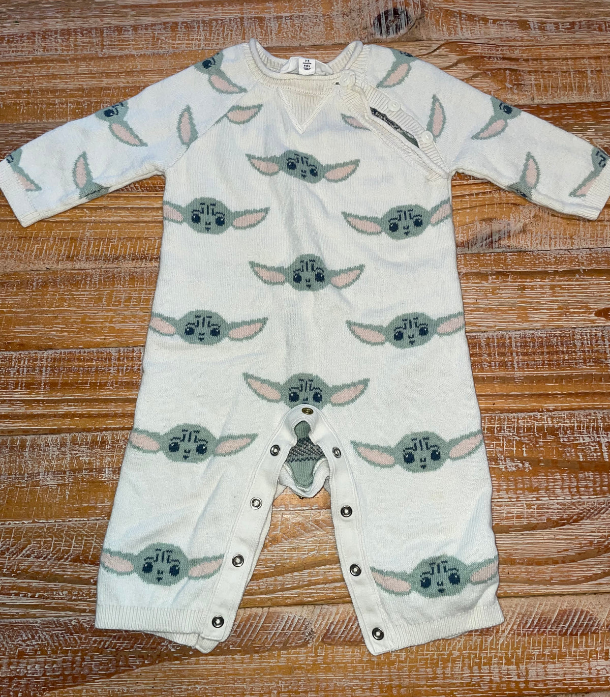 #4 Baby Gap Grogu Sweater Jumper 3-6 months