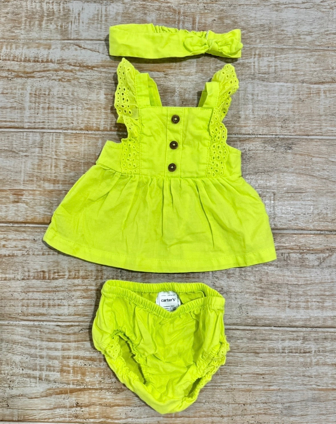 *REDUCED* #108 Carter's Infant Girl Summer Set Size NB