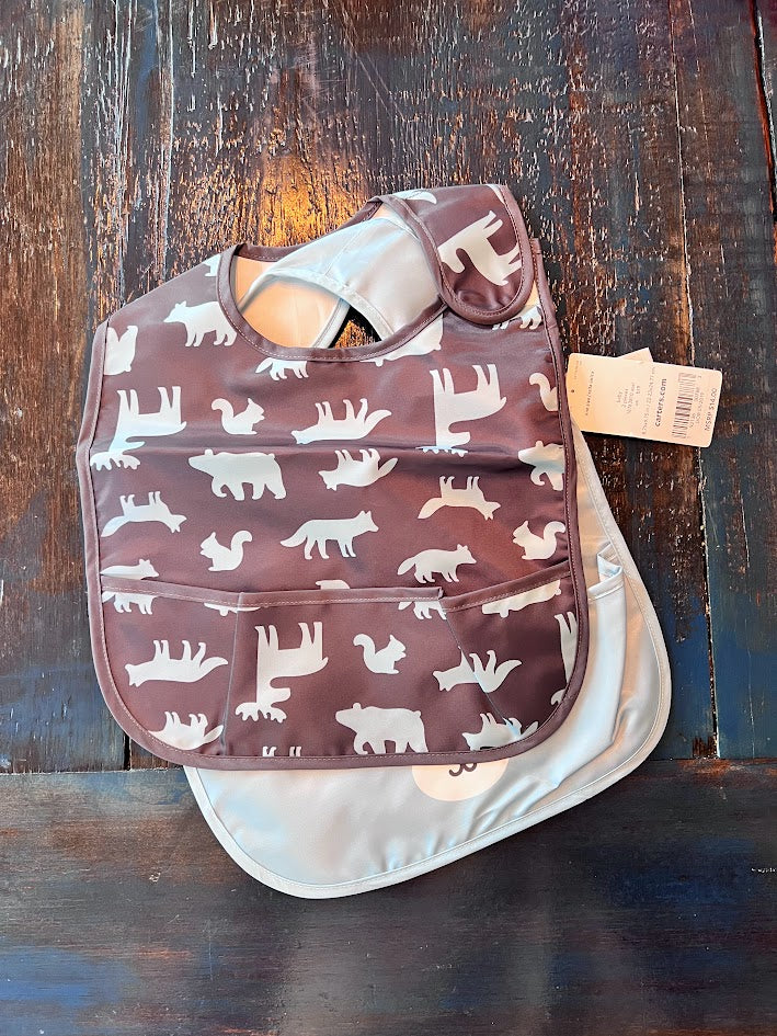Seller # 94: NWT Carter's Bear and Animal Bibs_Qty 2