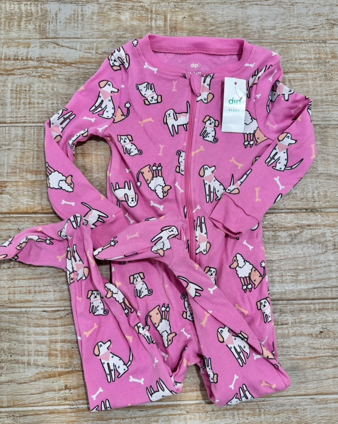 Seller #108 Dip Sleep 18-24M Footed Pajamas NEW