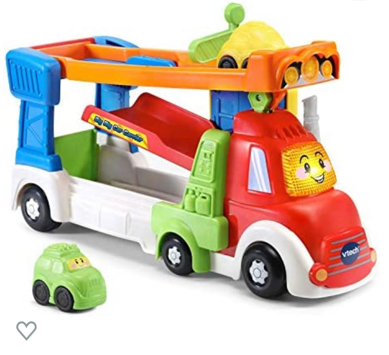 Seller 130 Boys VTech Go! Go! Smart Wheels Big Rig Car Carrier - VGUC (kids age 1-5; clothing size 12 18 24 months 2T 3T 4T
