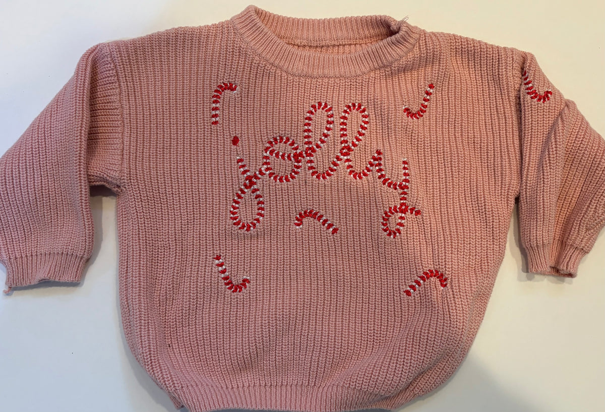 Seller 186 - Girls Jolly Sweater - 2-3 years - VGUC