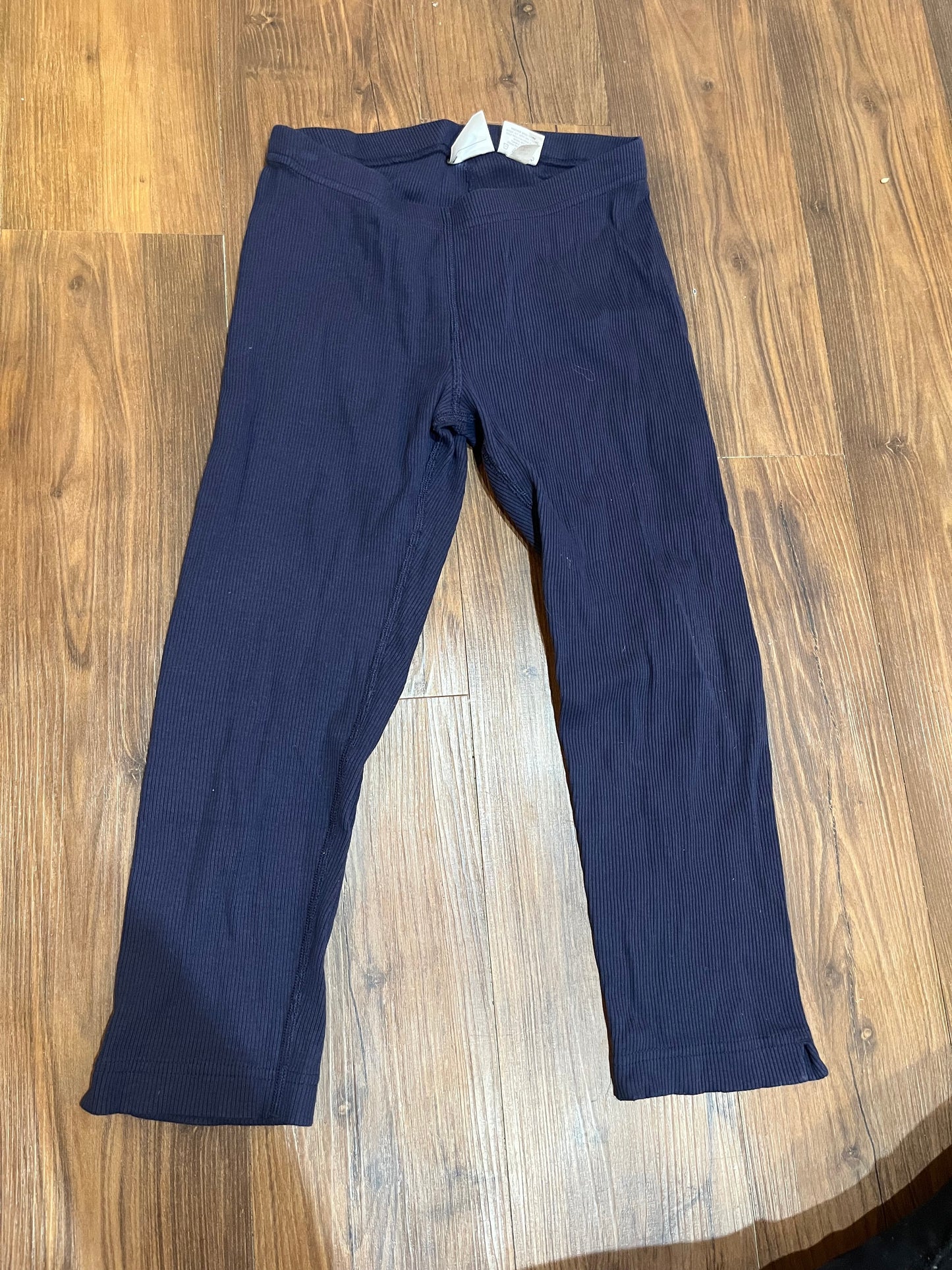 #67 Hanna Andersson Cropped Navy Leggings 150