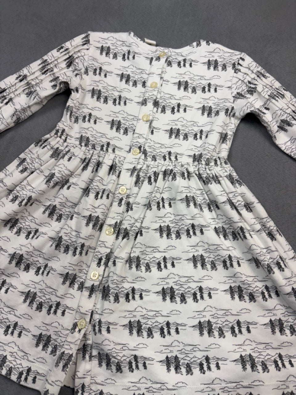 #39 4T, Girls, Kate Quinn, long sleeve button-back dress,