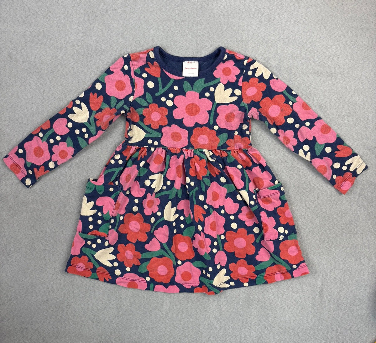 #39 4T, Girls, Hanna Andersson, Long sleeve dress, GUC