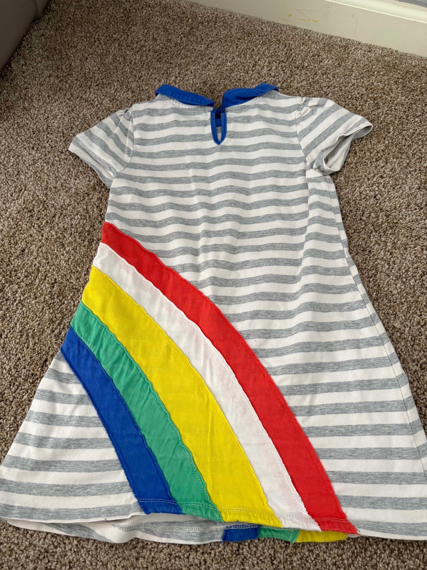 SELLER 146: Mini boden Rainbow Dress Size 5-6