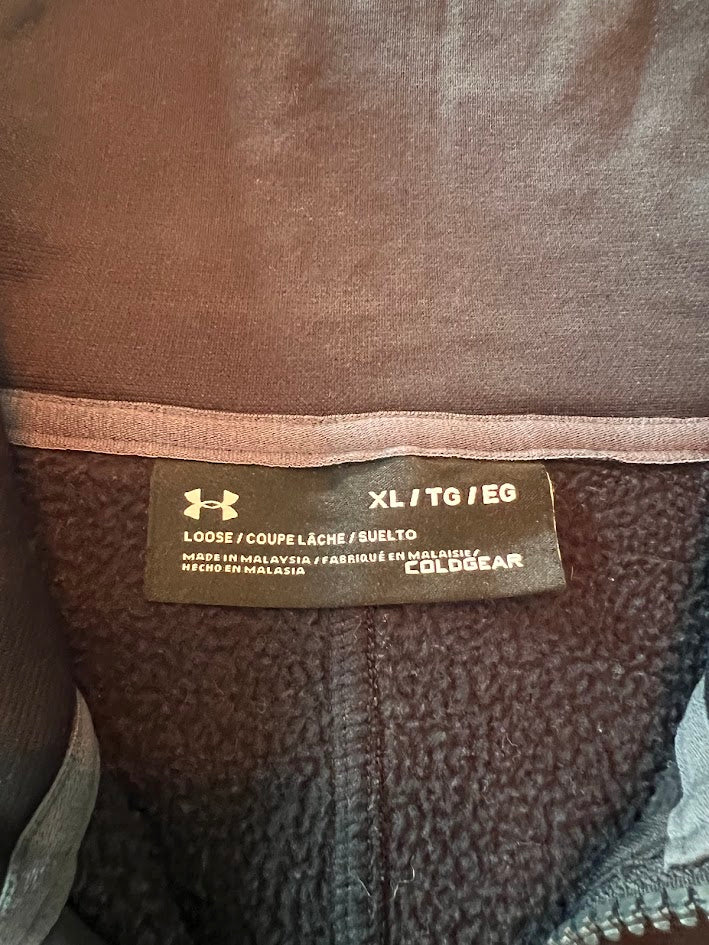 Seller #94: Women's Under Armour Zip Up, Cold Gear Size XL