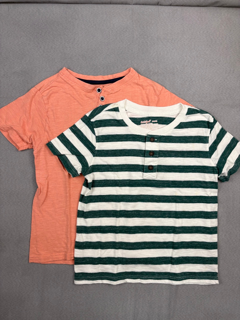 #39 XS, Boys, short sleeved henley bundle (2),