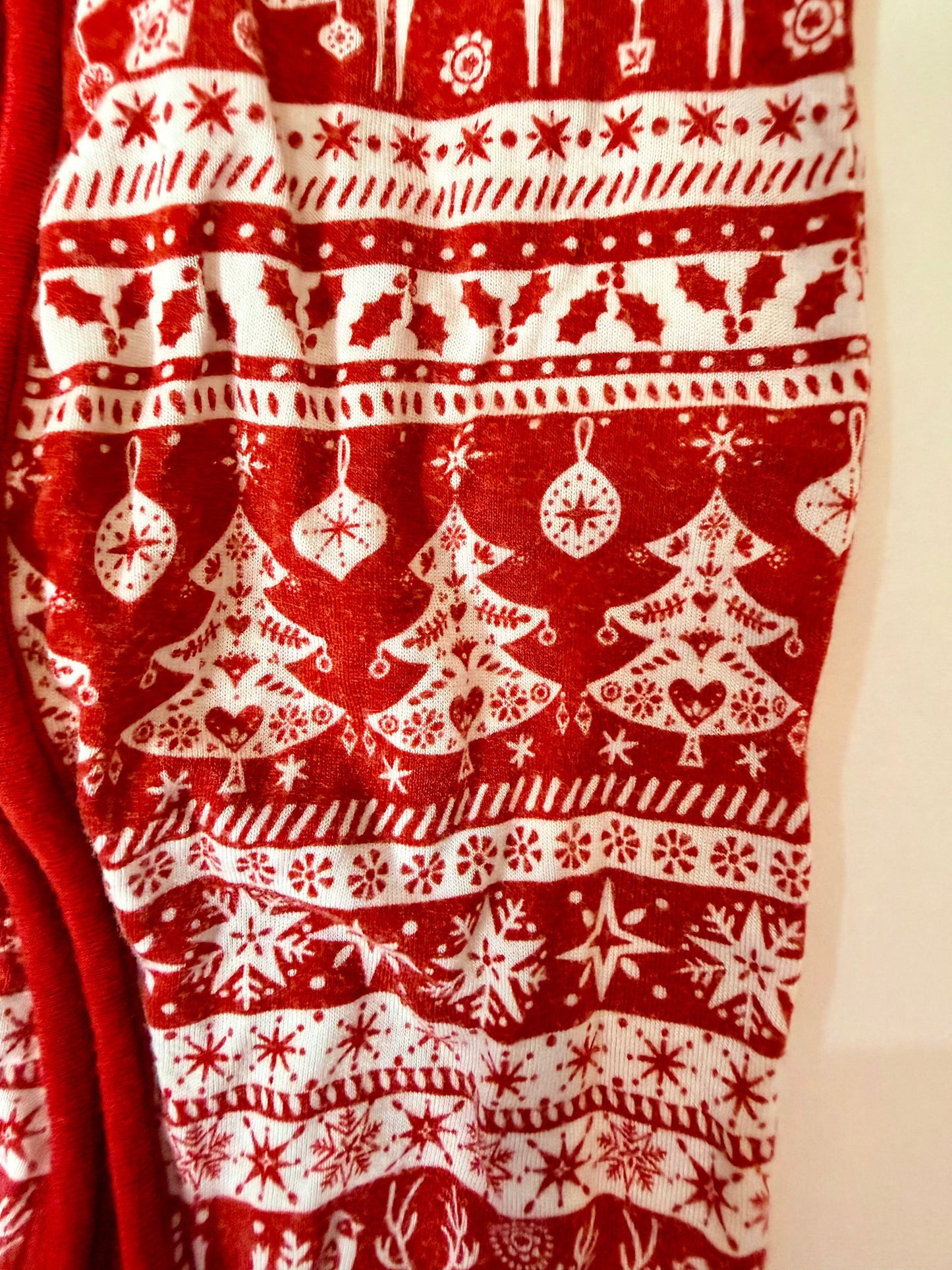 #153 Little Sleepies - Reindeer Cheer - Newborn - GUC