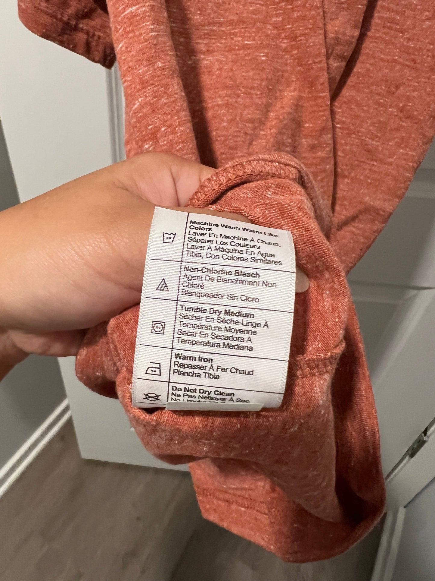 Seller #76 - Carhartt Men's Loose Fit Heavyweight Logo T-Shirt Terracotta Heather Size Large