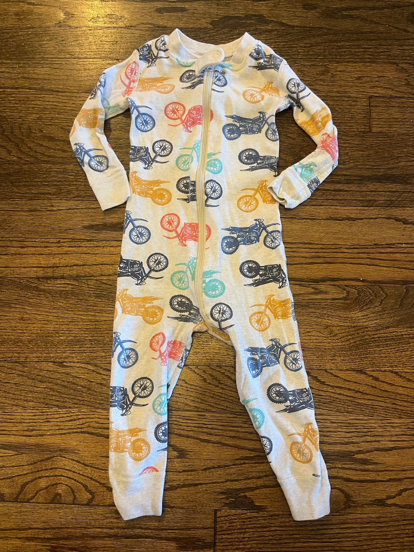 #67 Hanna Andersson Motorcycle Pajamas 2T