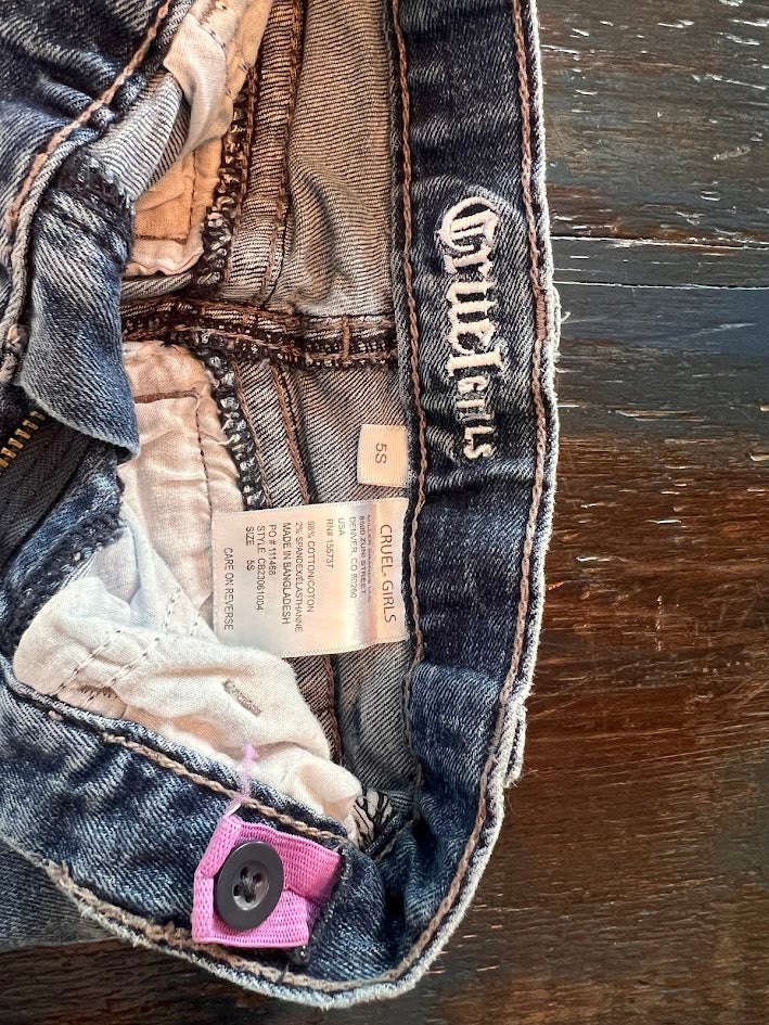 Seller #94: Cruel Girl Toddler Girls Jeans, Size 5S