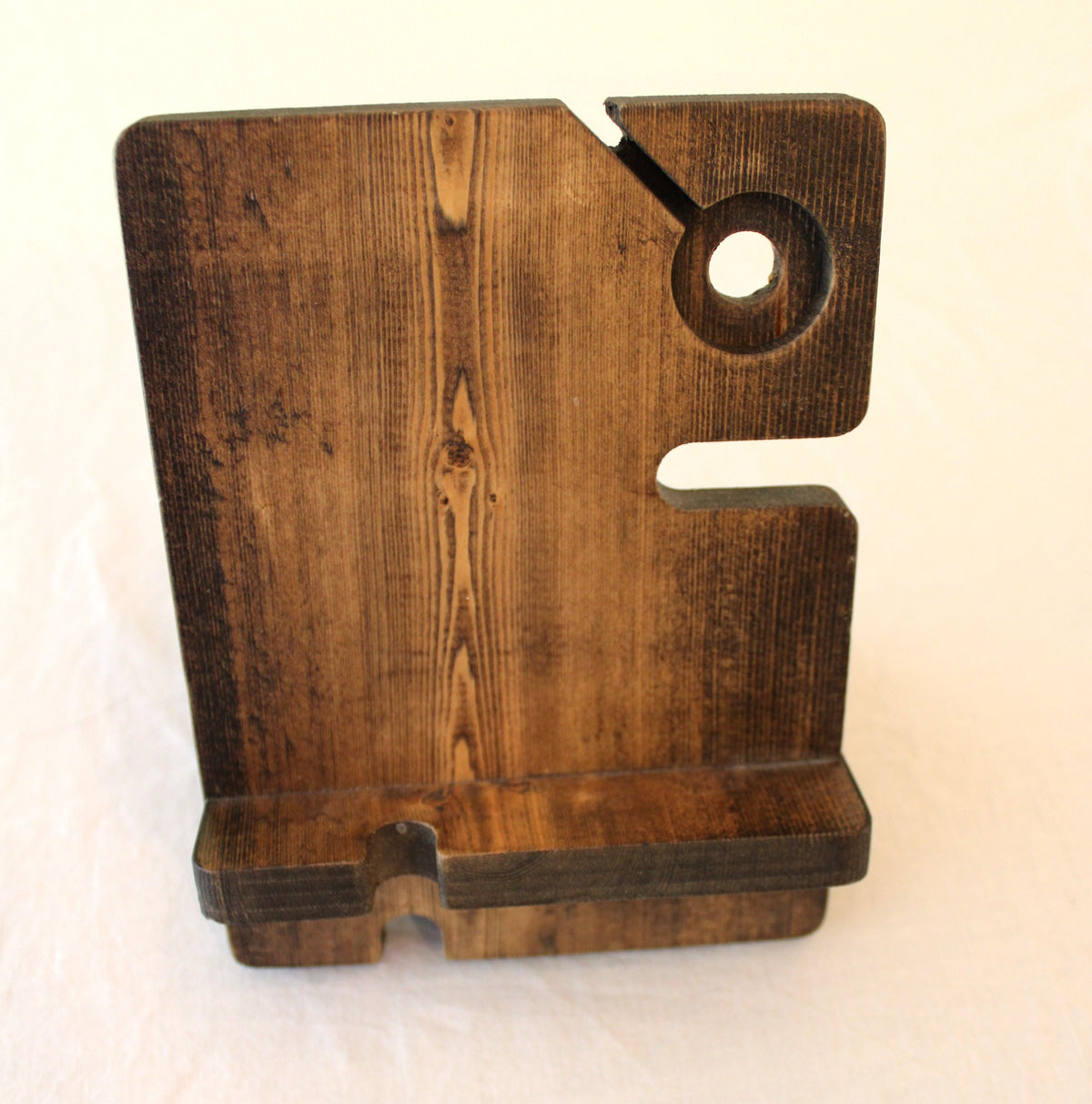#168 wooden charging stand