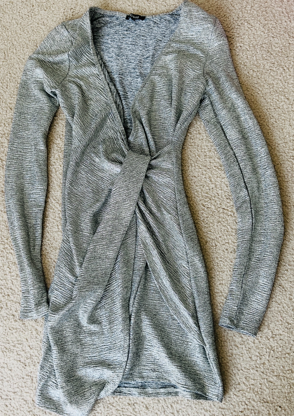 #15 Metallic Silver Medium Dress π₯