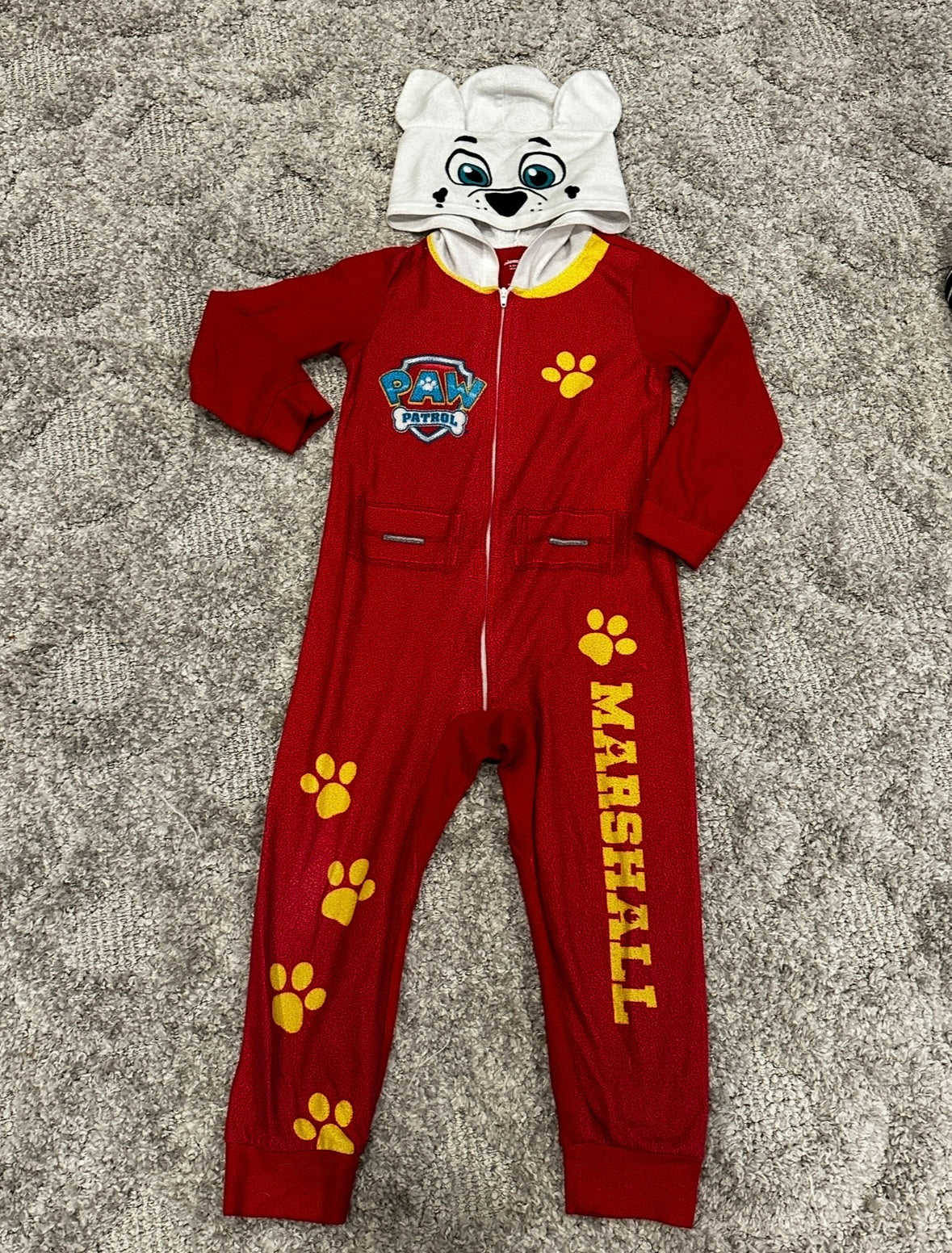 #16 - Paw Patrol Marshall Onsie Pajama - 4/5