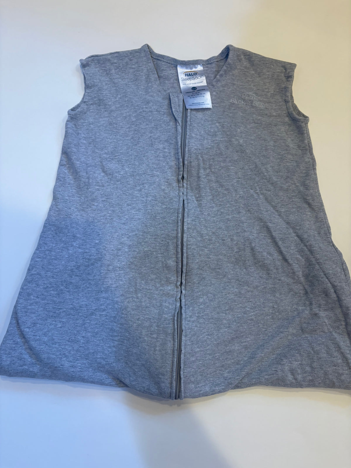 Seller 186 - Halo Gray Sleep Sack - 6-12 Months- VGUC