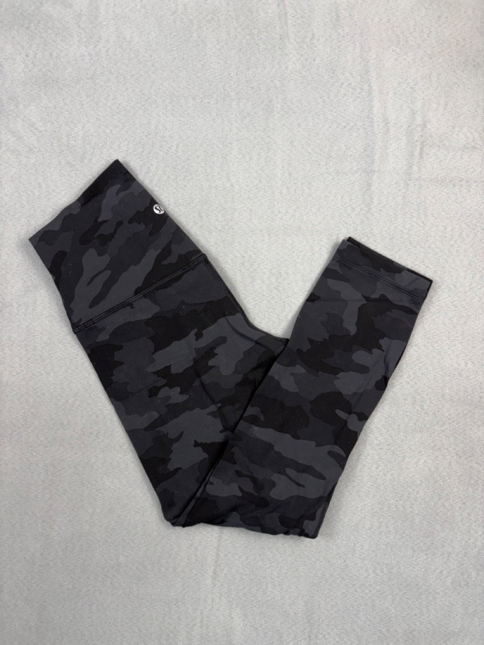 #39 Small, Womens, Lululemon, black camo leggings*