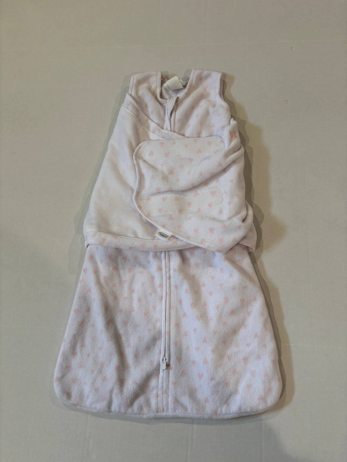 #25 Halo fleece sleep sack swaddle - size small (13-16 lbs, 3-6 months)