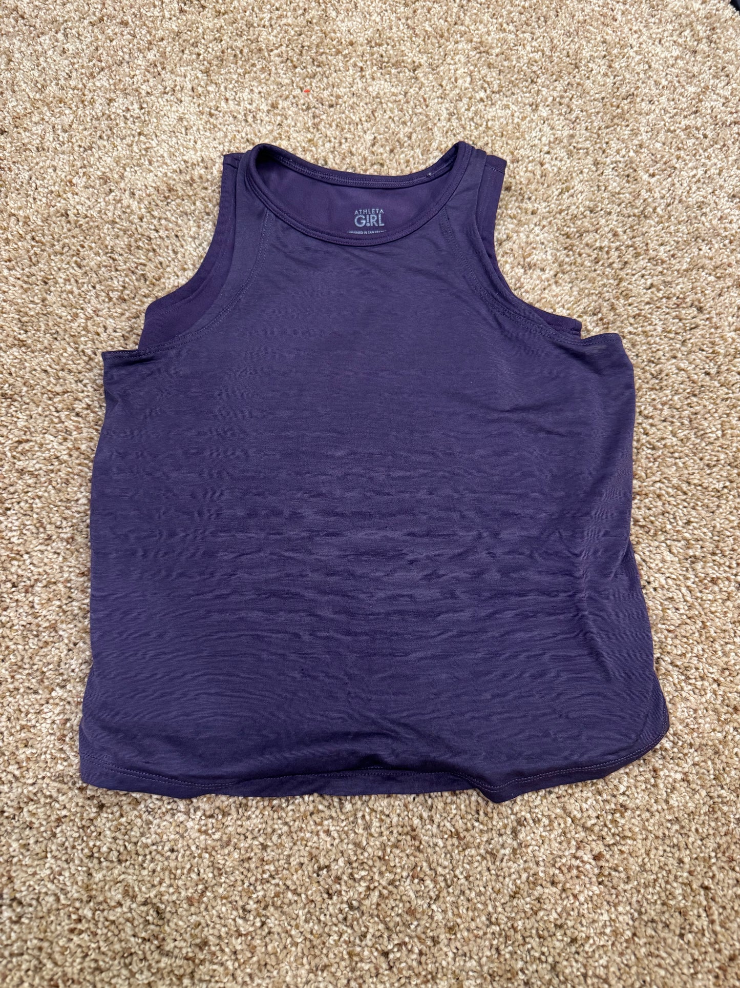 #73 girls size 7 athleta girl tank