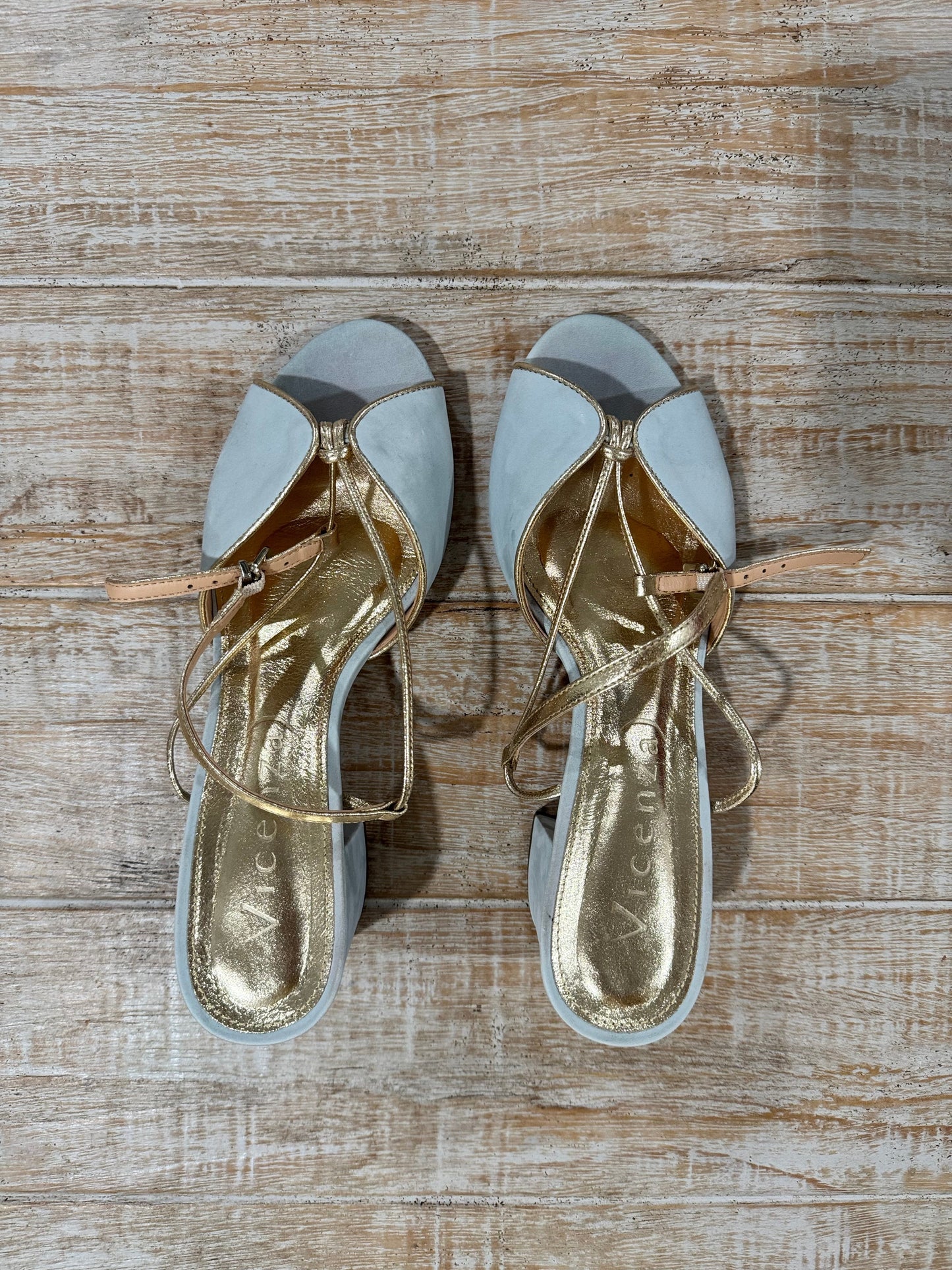 *REDUCED* #108 Anthropologie BHLDN Vicenza Dress Sandals Size 9 VGUC