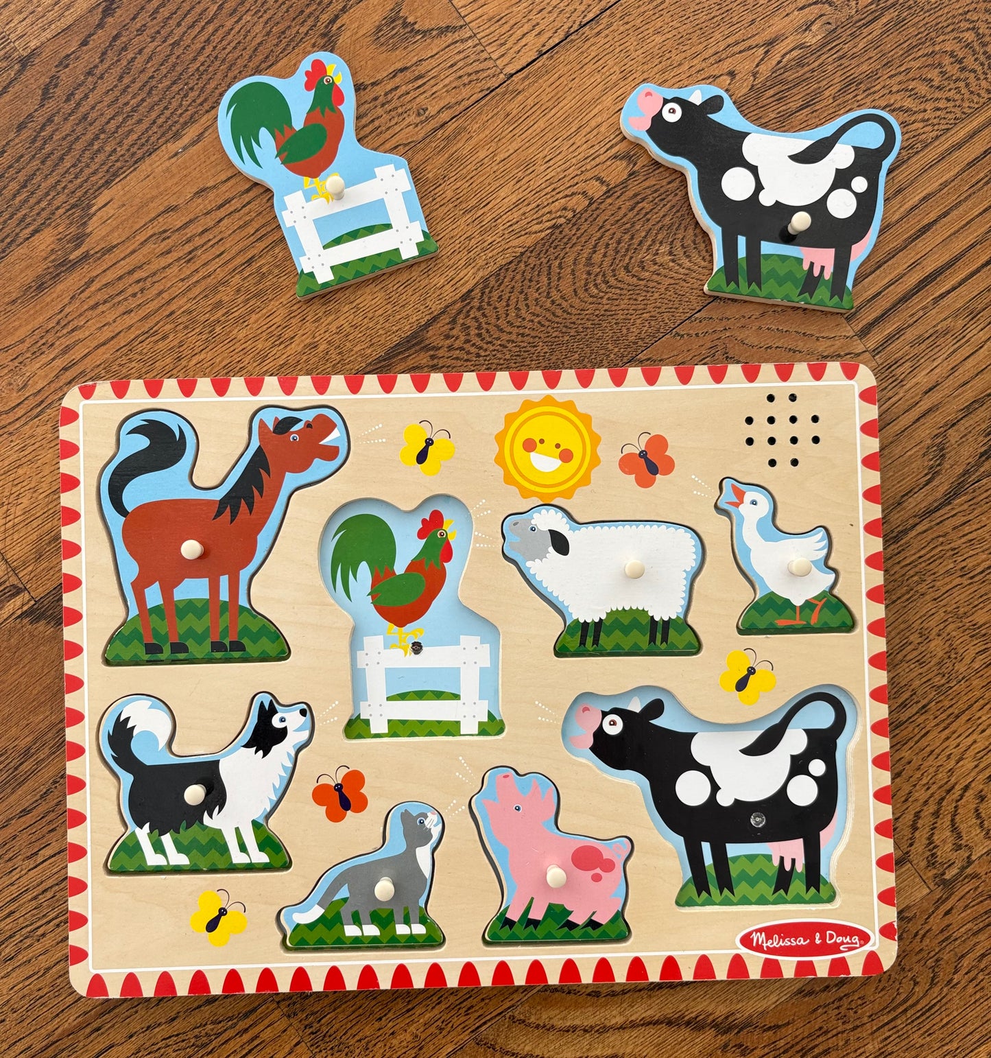 #103 • Melissa & Doug • Farm Animal Sound Puzzle