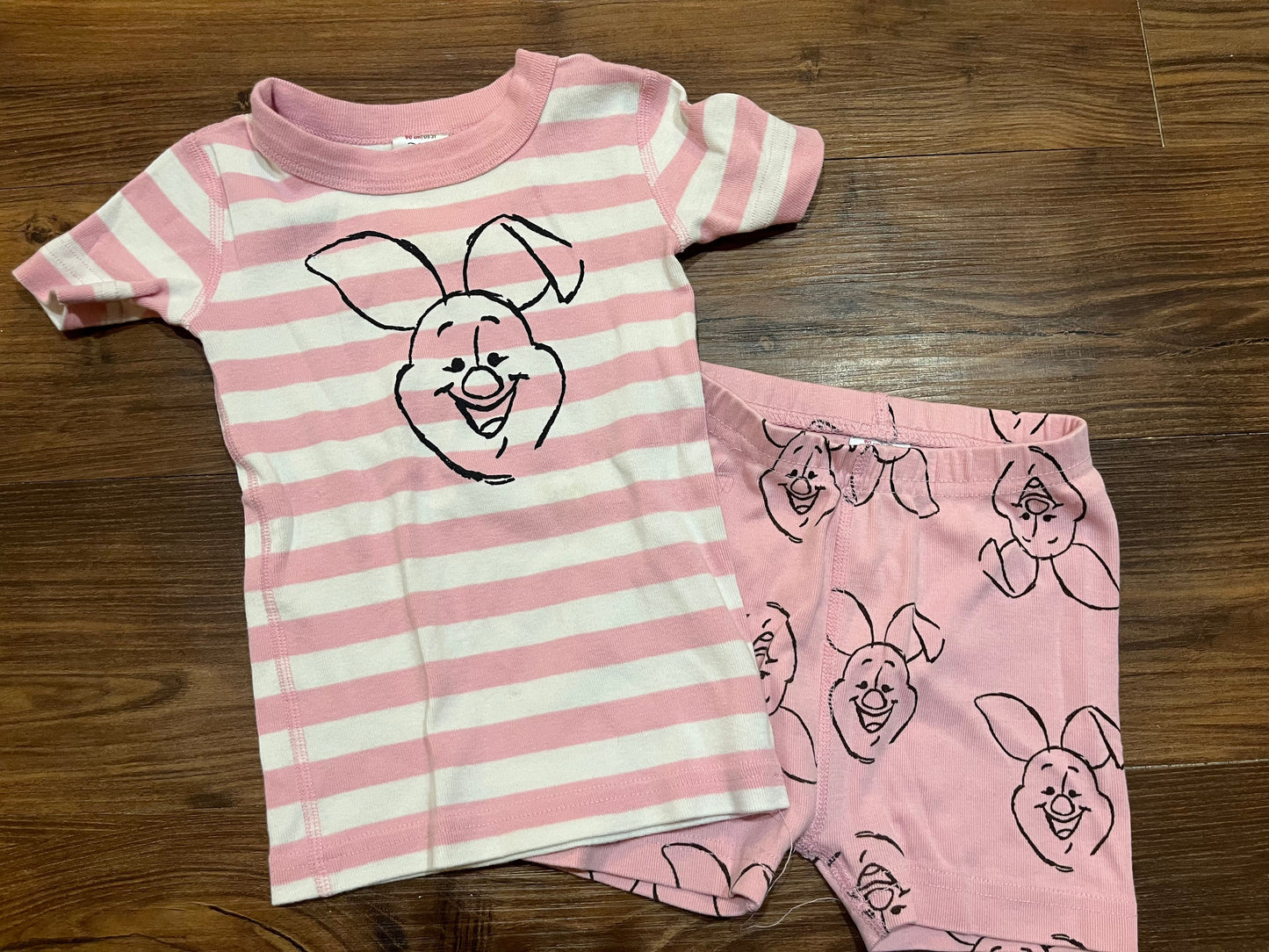 #67 Hanna Andersson Pajamas 3T Piglet Pink