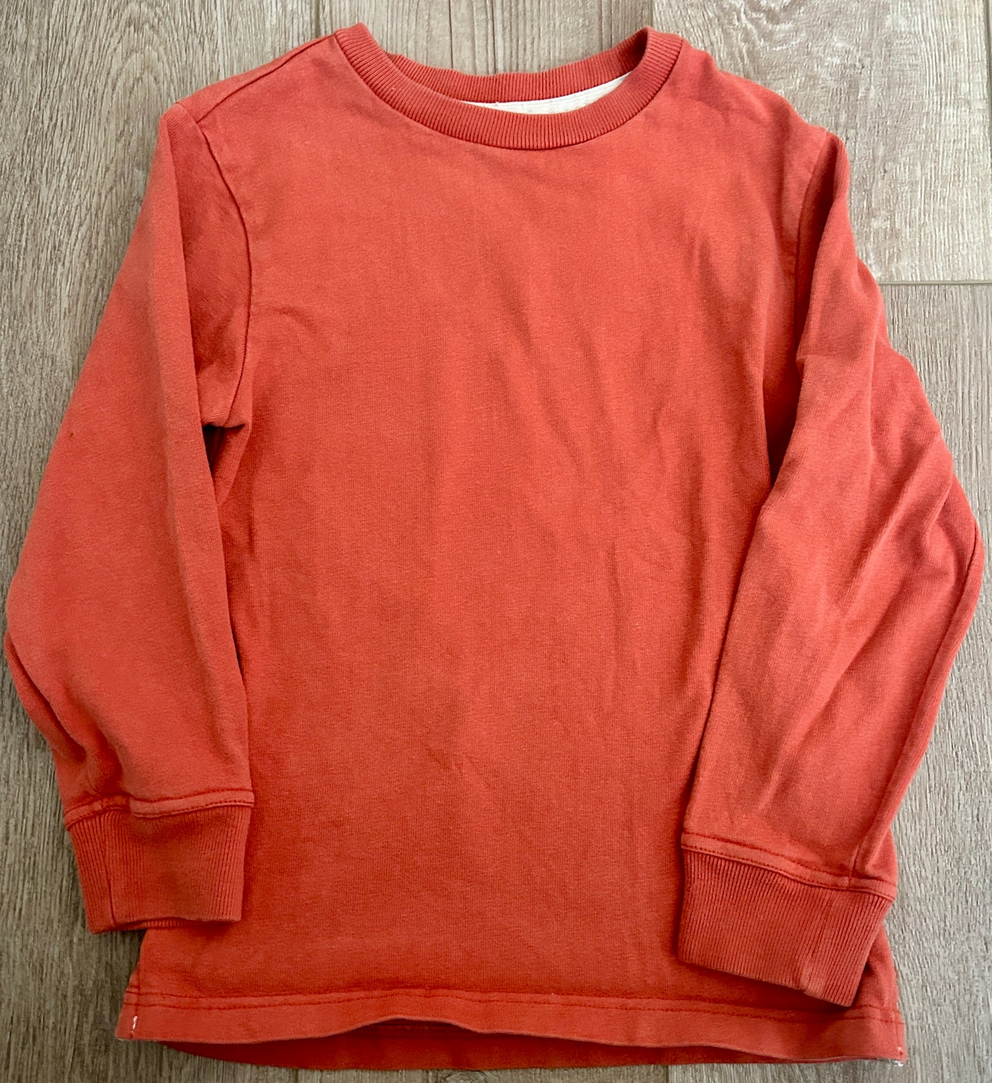 #15 Gap 6/7 Thick Orange Shirt