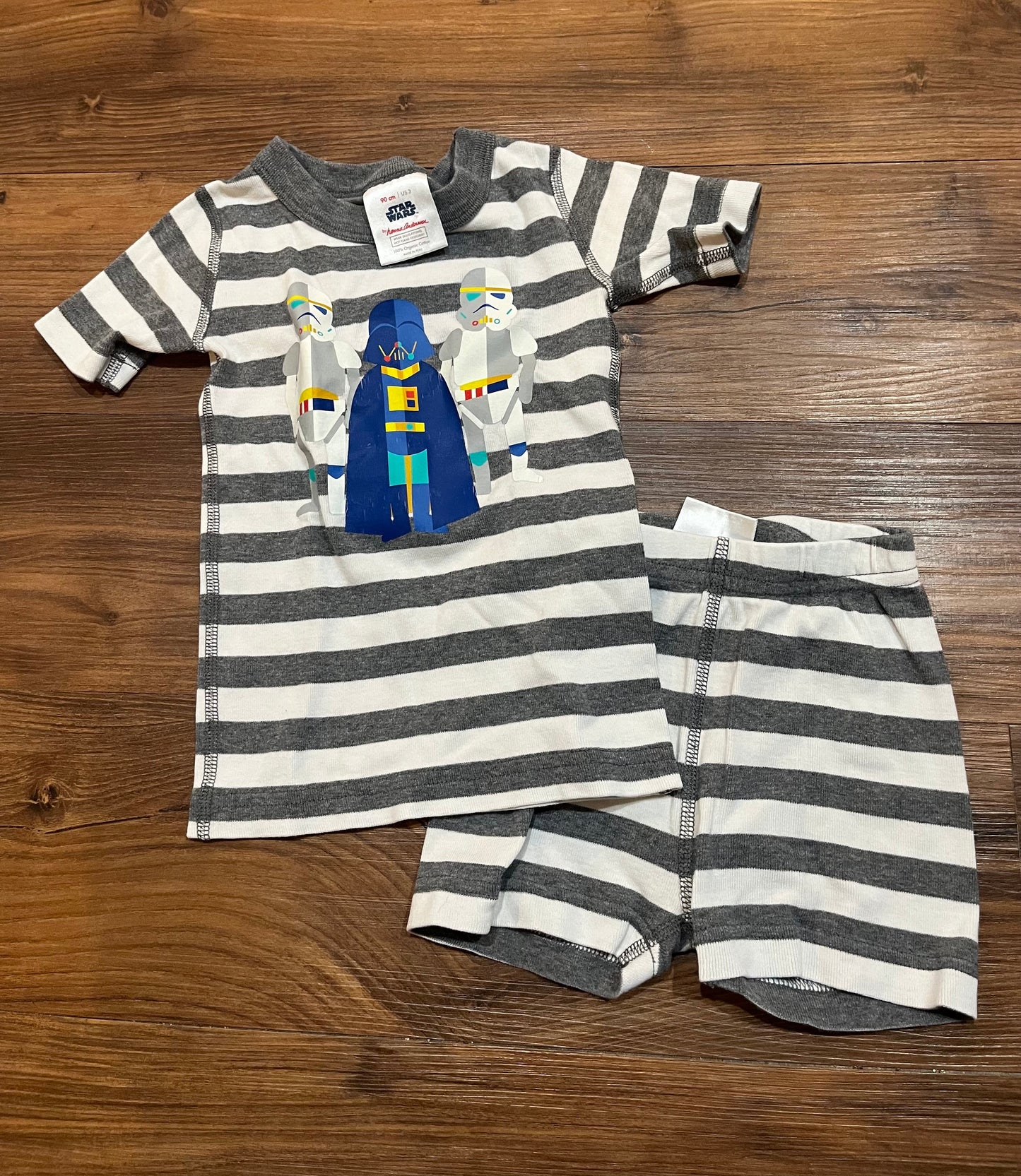 #67 Hanna Andersson Pajamas 3T Star Wars Darth Vader