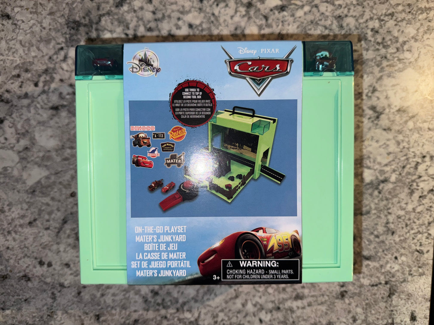 #106: Disney Cars On-The-Go Mater Playset NEW