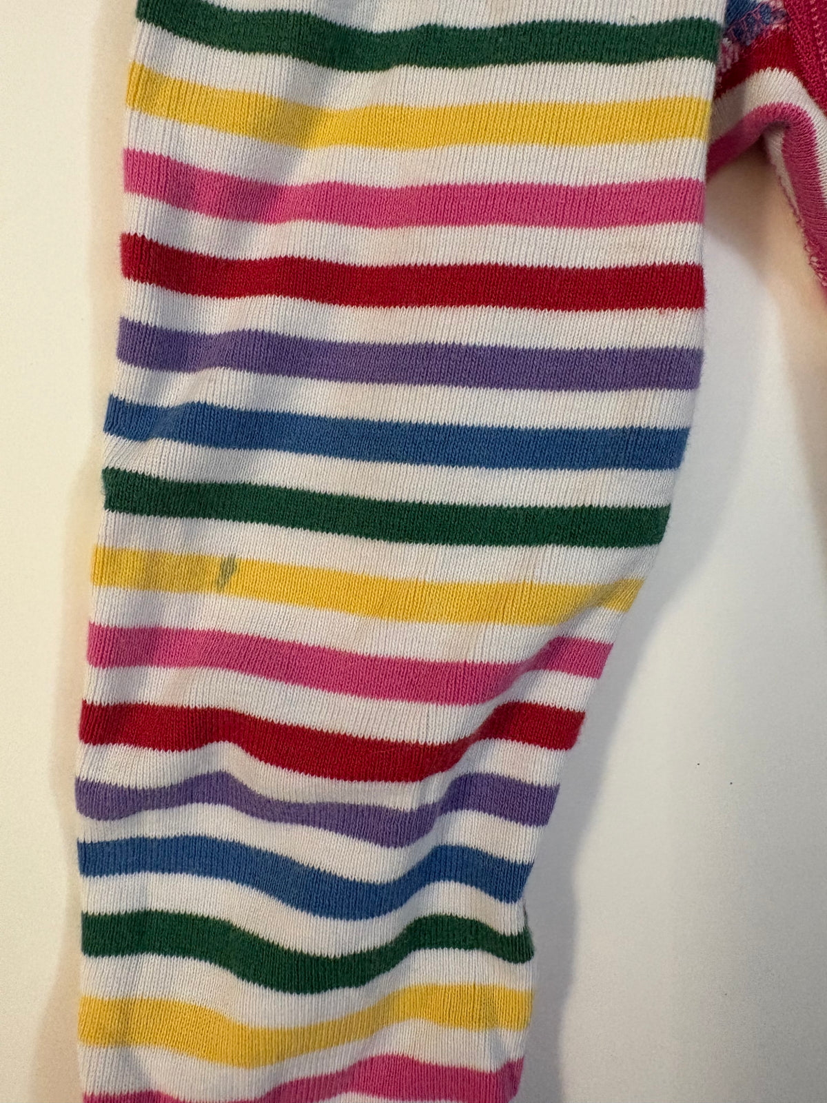 Seller 186 - Hanna Andersson Girls Striped Pjs -2 T (85) - GUC