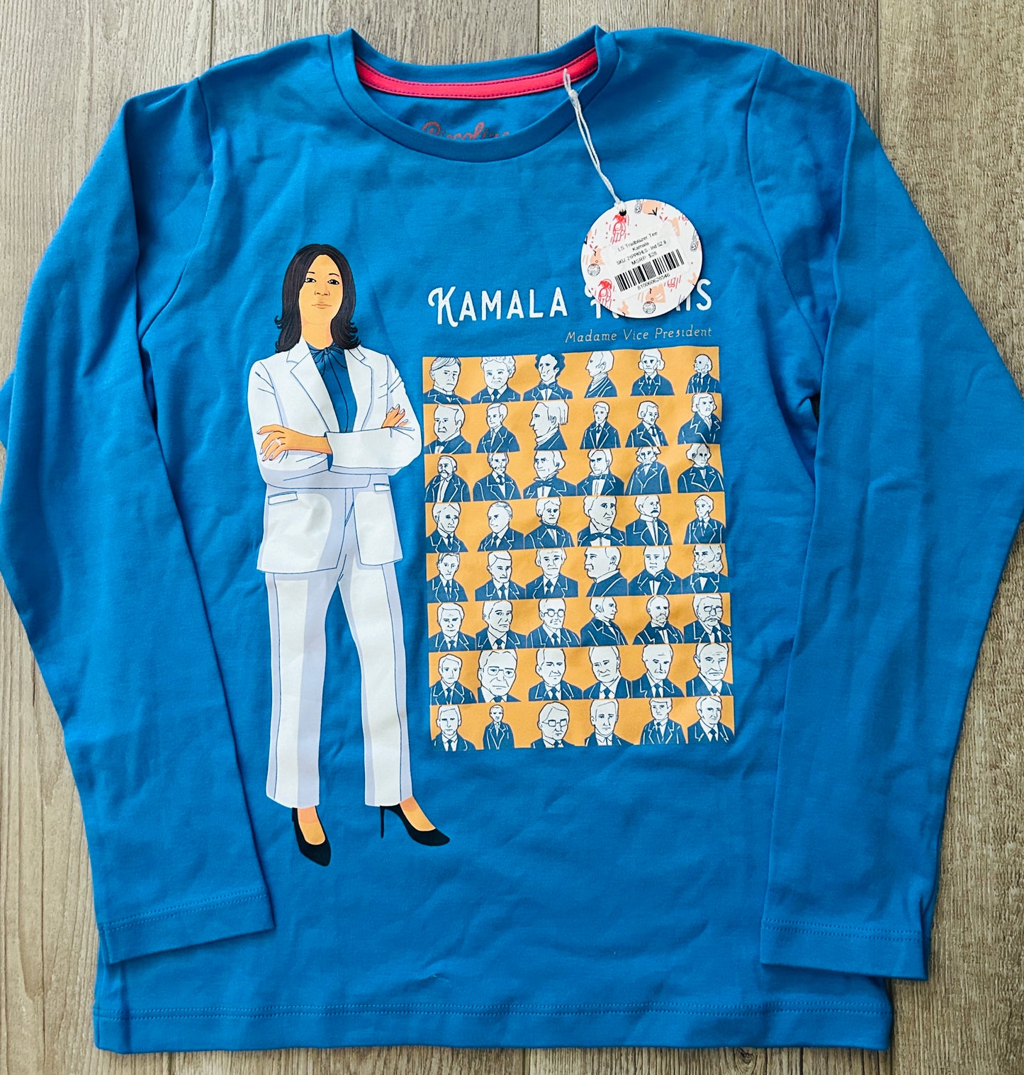 #15 Piccolina 8 Kamala Harris VP Shirt NWT (discontinued)