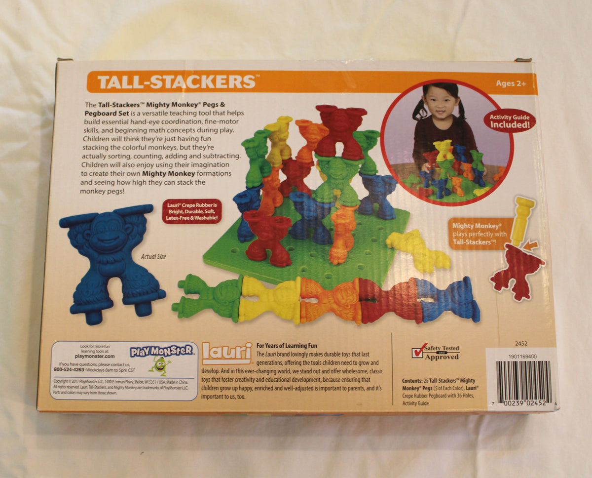 #168 Mighty Monkey stacker toys