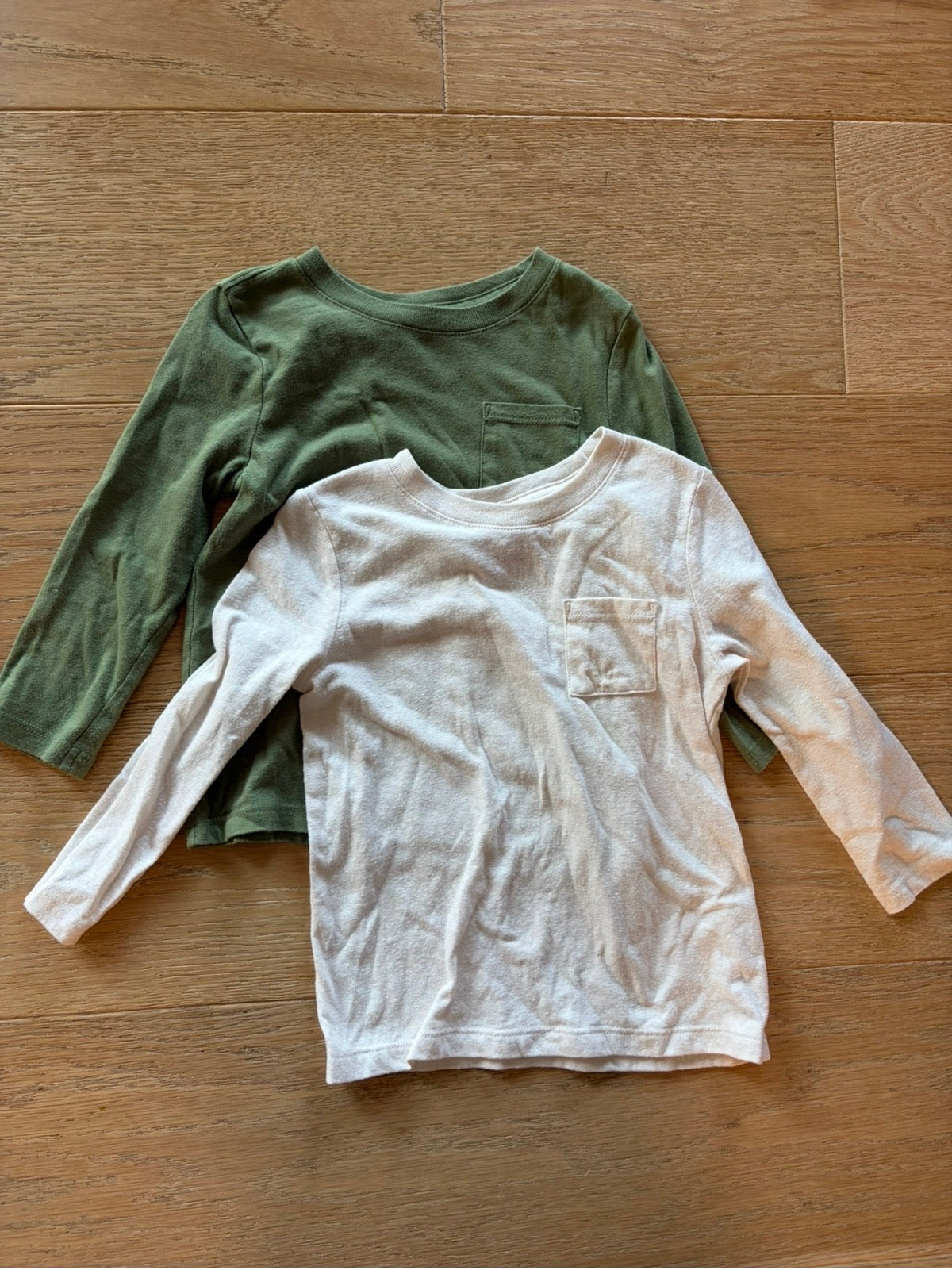 #158 Cat & Jack Boys Size 3T Long Sleeve Shirt Set