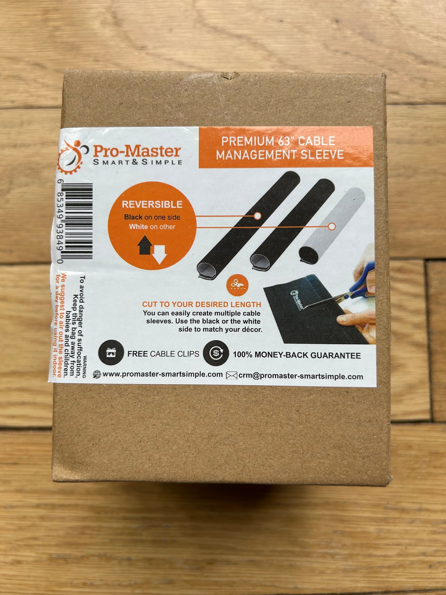 Seller 128 - Cable Management Sleeve - New in Box
