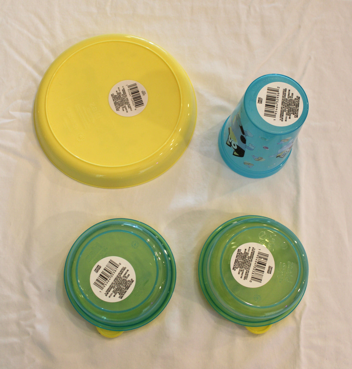 #168 Bluey dish set - NWT