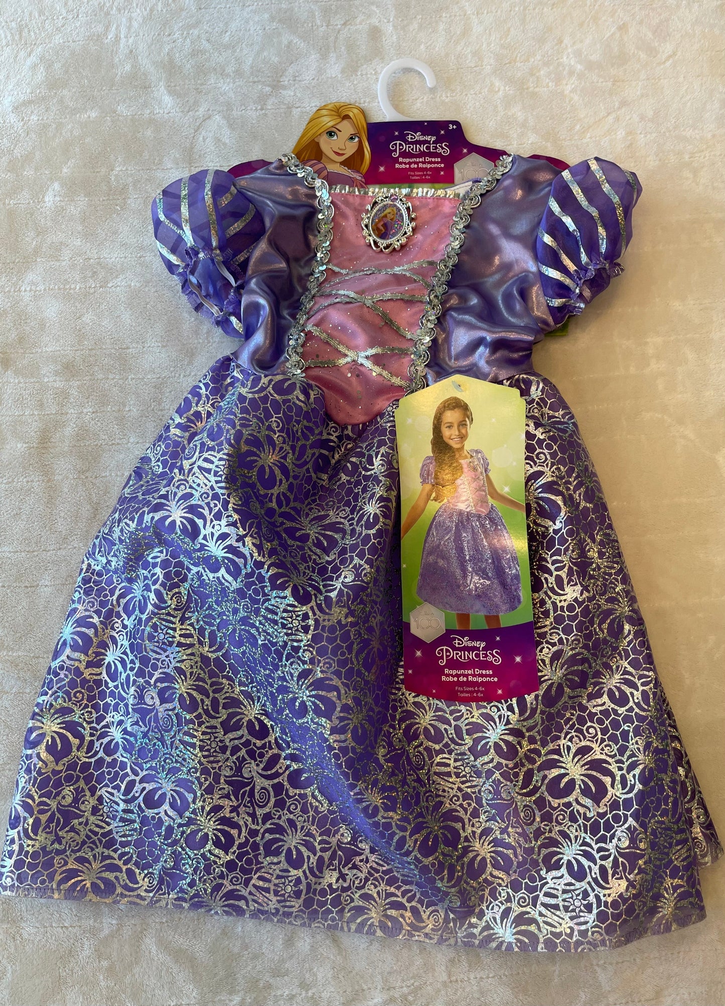 #212 Rapunzel dress NWT size 3+