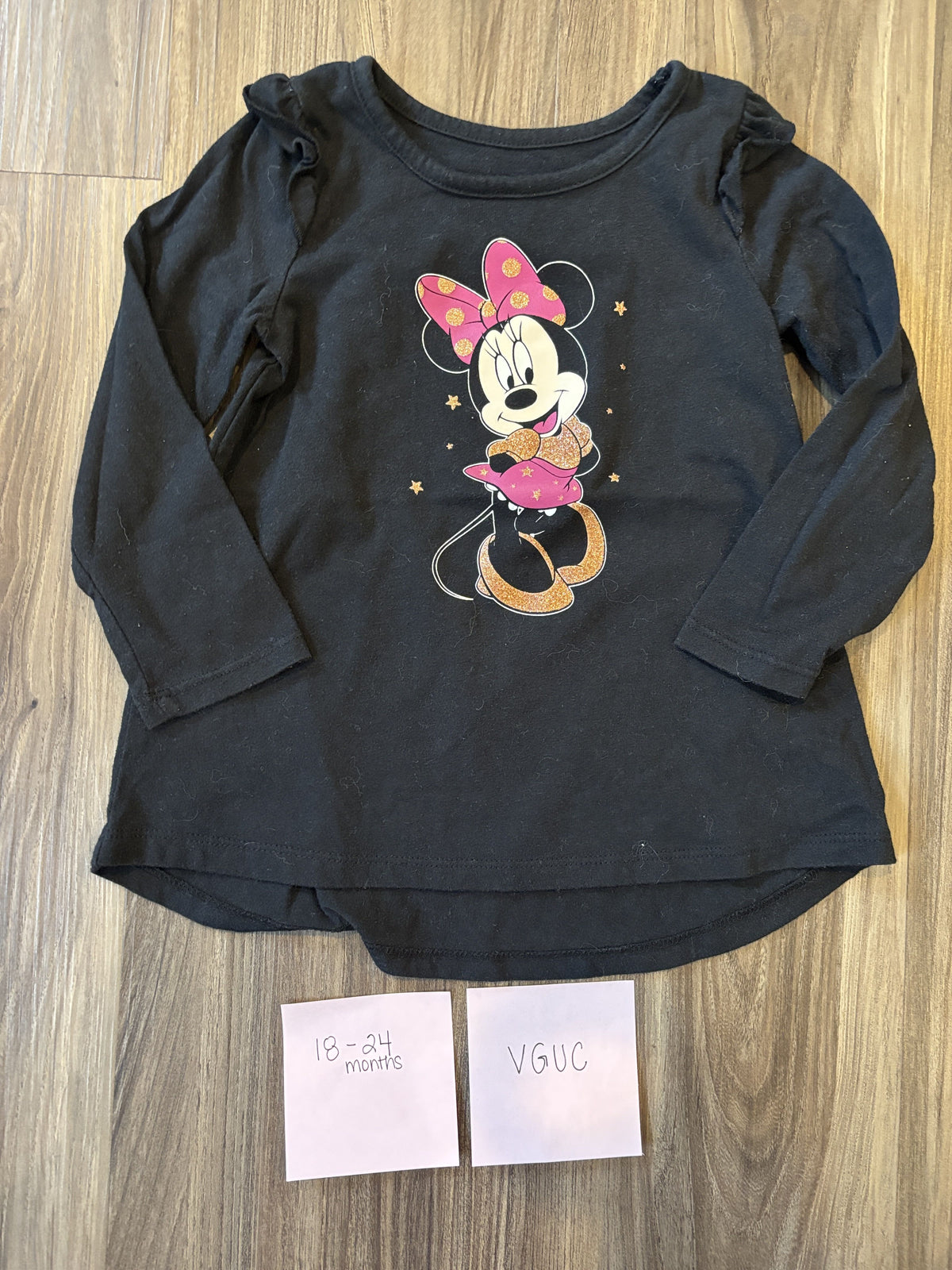 #138 - 18-24 Mo VGUC Minnie Mouse LS Shirt