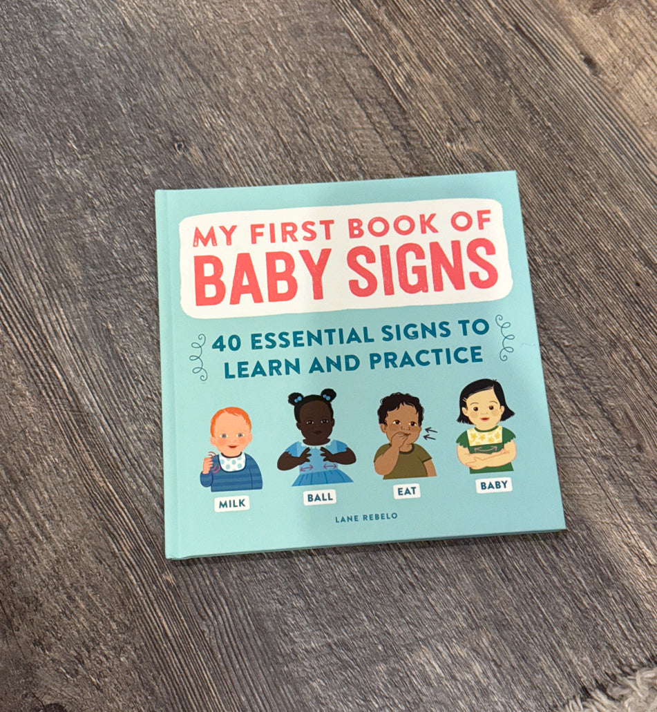 #74 baby sign book VGUC